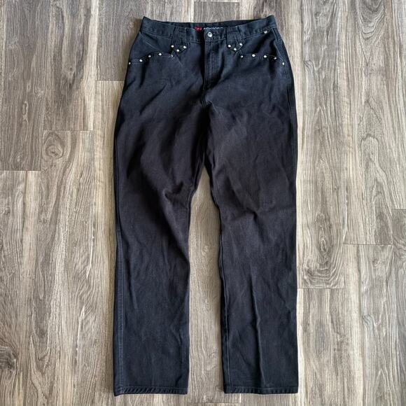 Vintage Rockies Jeans Women's Size 15/16 High Rise Western Denim Jeans 34 Inseam - Picture 1 of 9